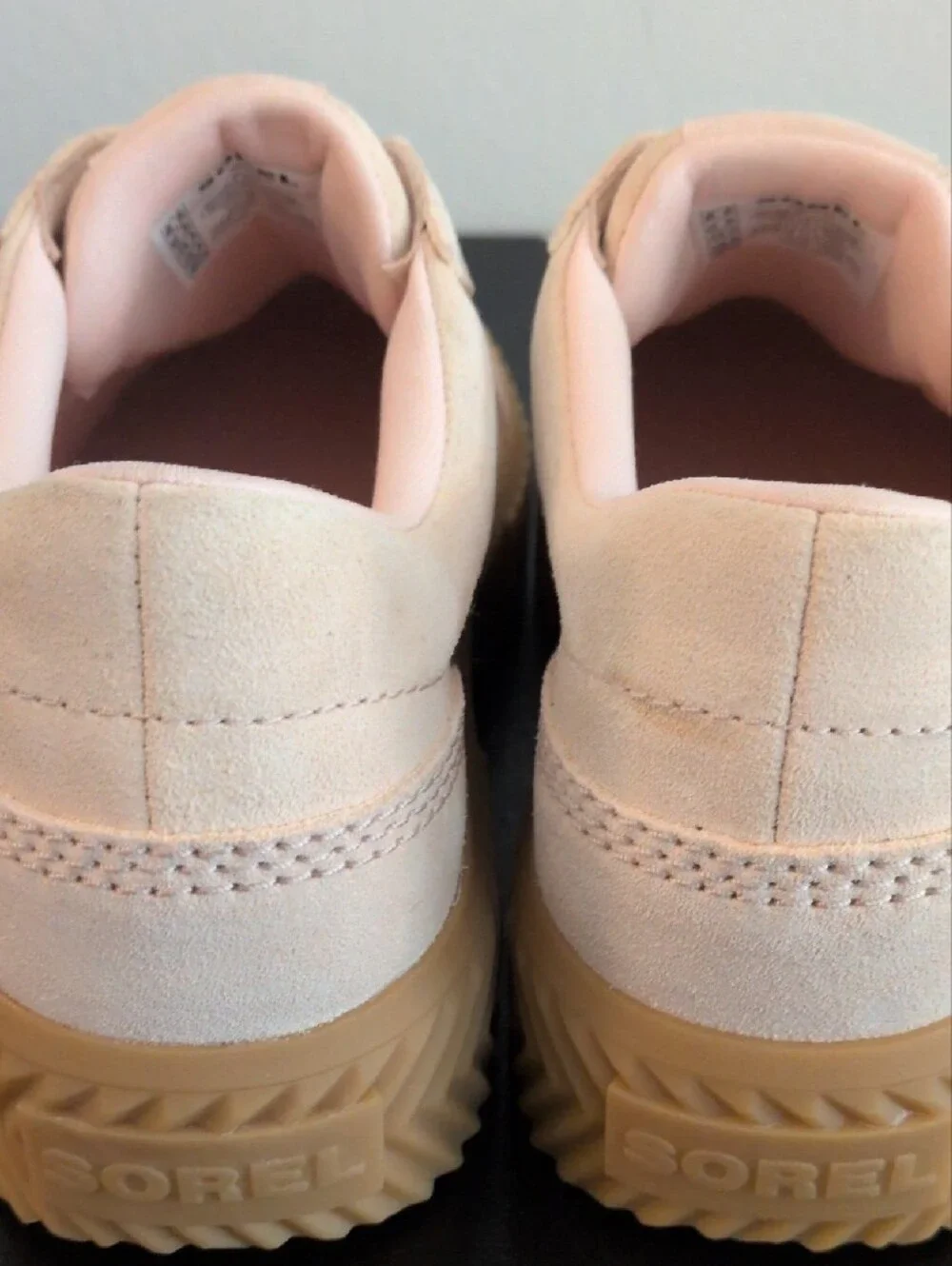 Sorel Women's Slip-On Platform Sneakers - Cream Size 8.5